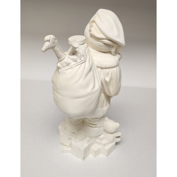 Santa Claus Bisque Ceramic Figurines Ready forTo Paint Christmas, Holiday Decor - Picture 3 of 14